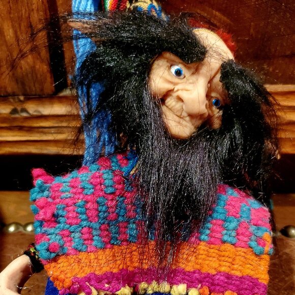 Mystic Andean Tito Goblin Doll – Handcrafted Protector of the Highlands, Gift - Picture 1 of 4
